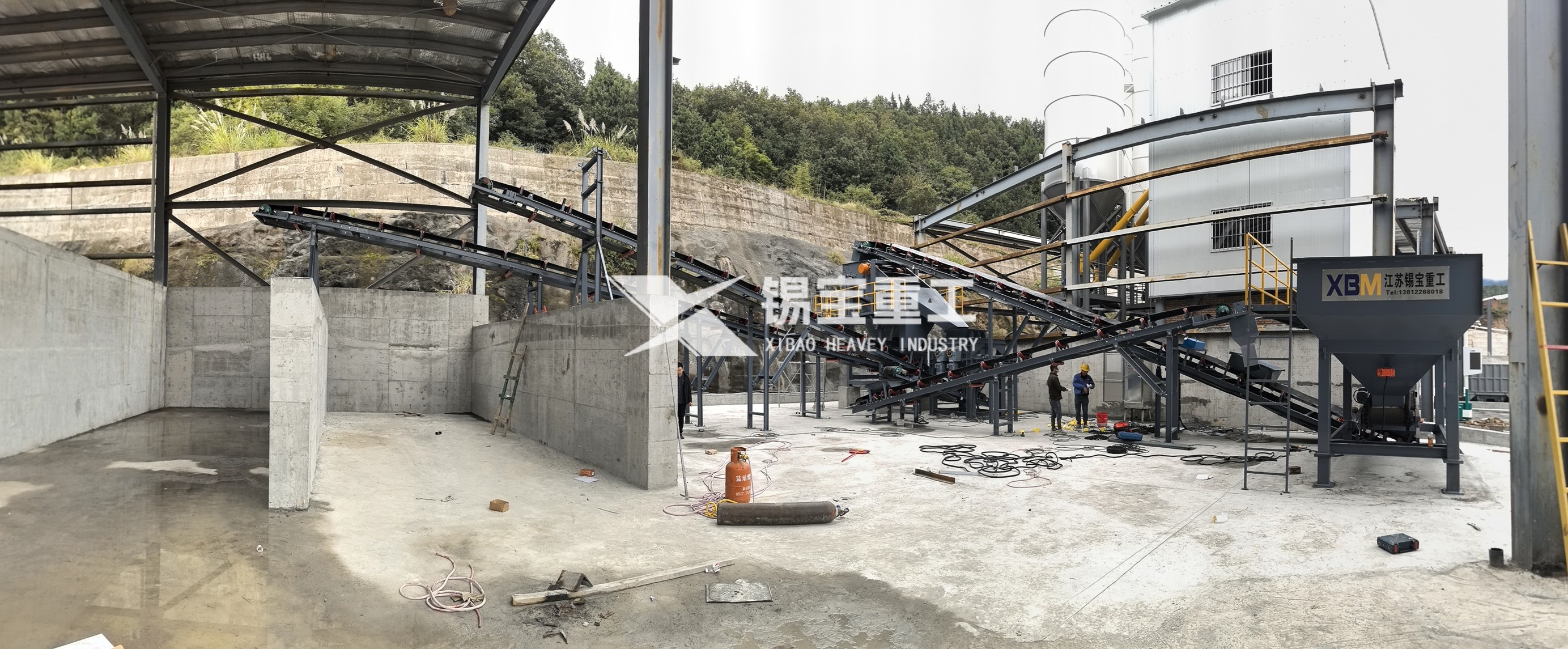 四川省巴中市瀝青再生料破碎篩分設備現場9